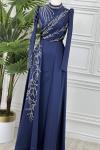4066 Suzan Elbise Lacivert