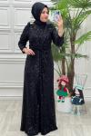 4083 Nigar Elbise Siyah