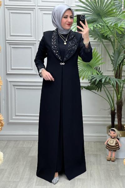 4113 Elbise Siyah