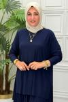 4125 Tunik Takım Lacivert