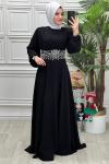 4149 Elbise Siyah