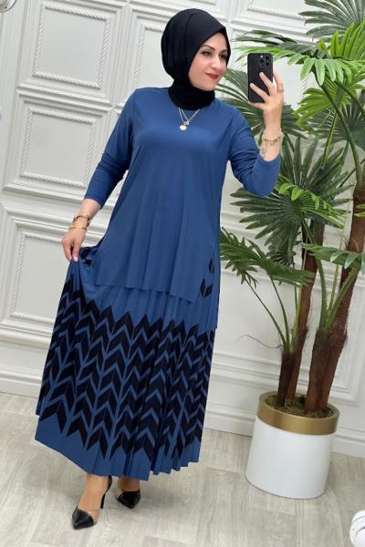 4175 Selen Takım İndigo