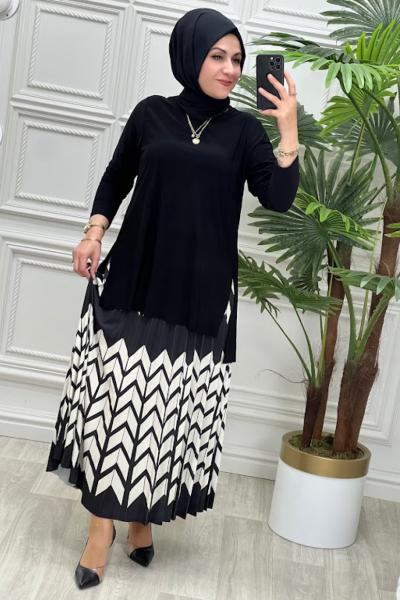 4175 Selen Takım Siyah