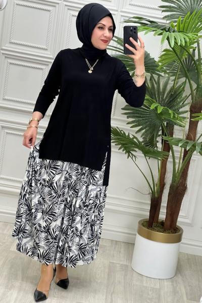 4185 Asel Takım Siyah