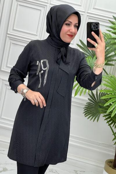4195 Tunik  Siyah