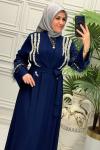 4200 Abaya  Lacivert