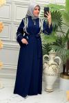 4200 Abaya  Lacivert