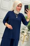 4206 Tunik Takım Lacivert