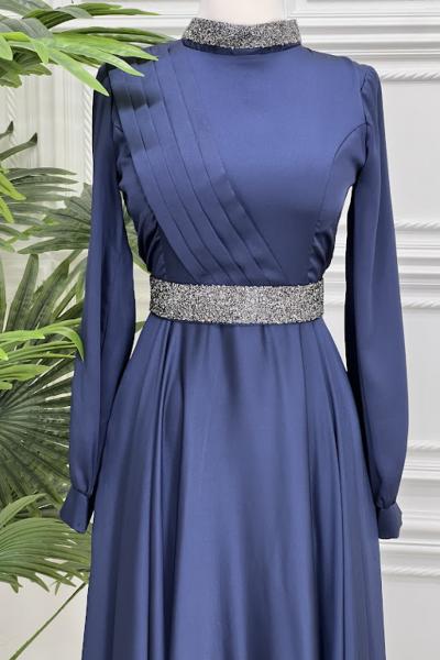 4211 Şimal Elbise Lacivert