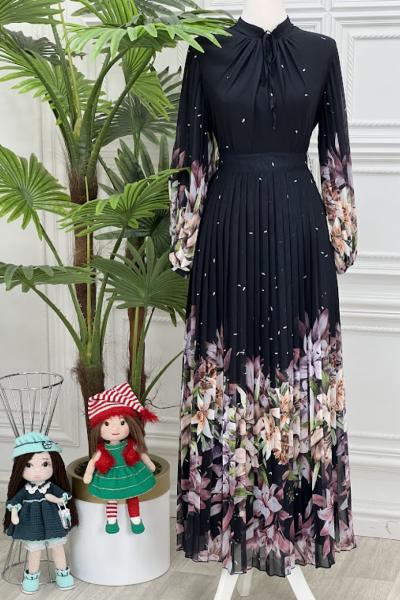 4215 Ayben Elbise Siyah