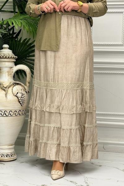 4234 Etek Taş Rengi