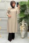 4239b Tunik Taş Rengi