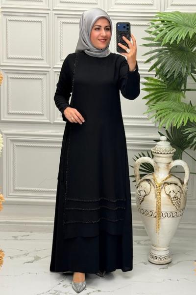 4250 Elbise Siyah