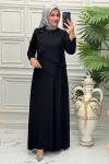 4254 Elbise Siyah