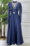 4286 Devin Elbise Lacivert