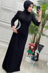4349 ELBISE Siyah