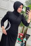4349 ELBISE Siyah