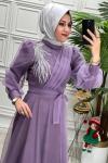 4355 Elbise Lila