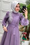 4355 Elbise Lila