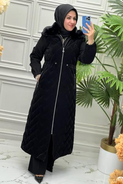 4447 Pardesü  Siyah