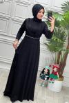 4448 Elbise Siyah