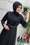 4448 Elbise Siyah