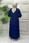 4450 Elbise   İndigo