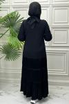 4450 Elbise  Siyah
