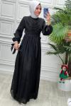 4459 Elbise Siyah