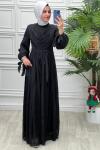 4459 Elbise Siyah