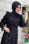 4561 Elbise Siyah