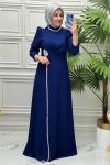 4602 Elbise  İndigo