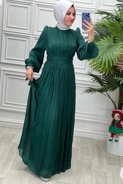 4658 Elbise Zümrüt