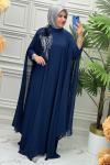 4758 Elbise  Lacivert