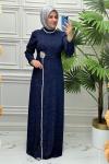 4781 Elbise  Lacivert