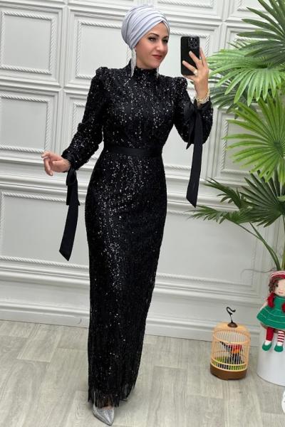 4819 Elbise Siyah
