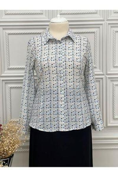 4847 Battal Gömlek Mavi