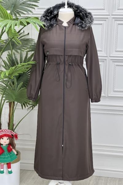 5009 Tam Boy Pardesü  Kahverengi