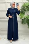 5016 Elbise  Lacivert