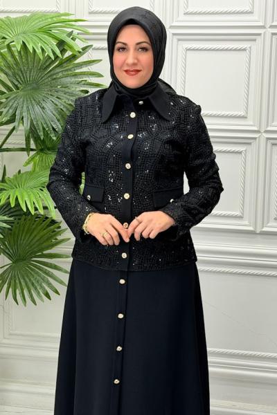 5032 Etekli Takım  Siyah