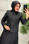 5033 Tunik Takım  Siyah