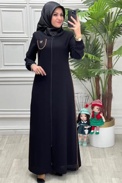 5036 Ferace Siyah Kahverengi