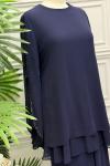 5038E Takım Lacivert