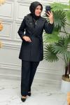 5042 Tunik Takım  Siyah