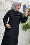5069 Elbise  Siyah