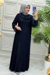 5069 Elbise  Lacivert