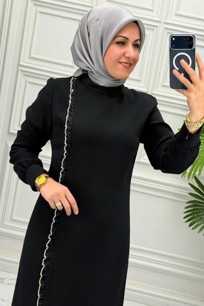 5074 Elbise Siyah