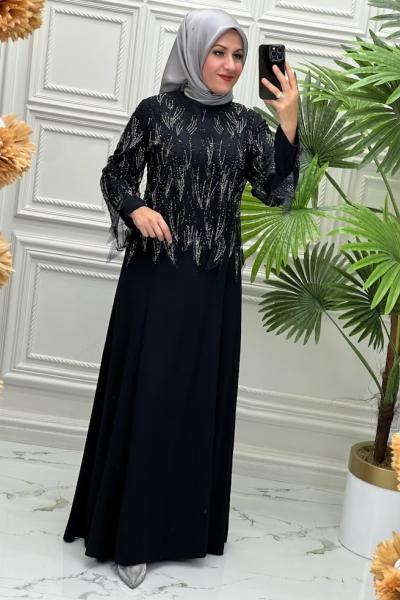 50833 Elbise Siyah