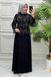 50833 Elbise Siyah