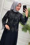 50833 Elbise Siyah